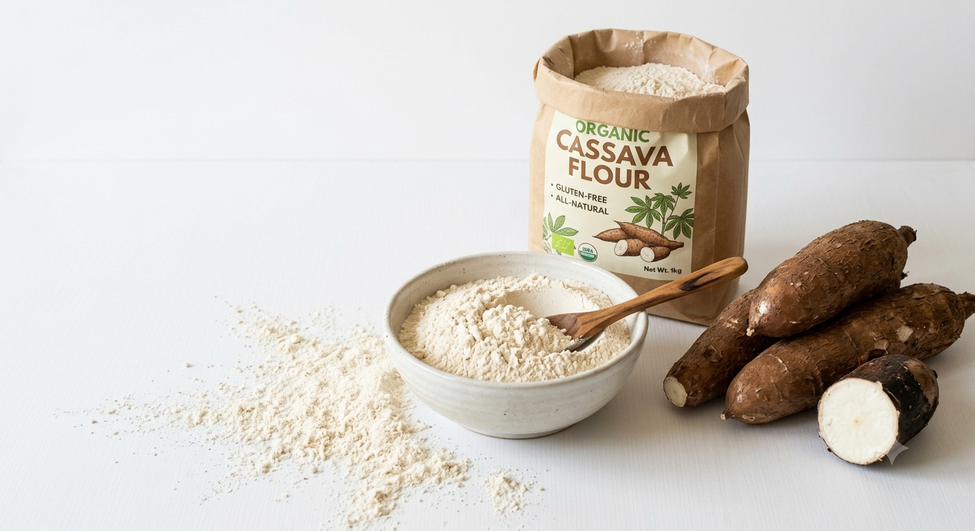 Kokonte Flour (Dry Cassava Flour)