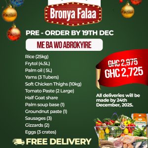 Me ba wo Abrokyire (Order by 19th December)