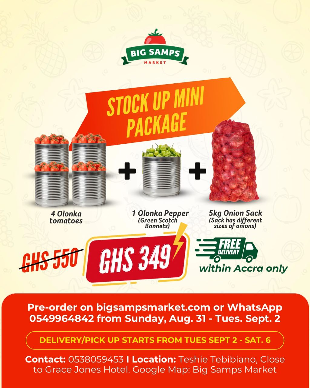 STOCK UP Mini Package