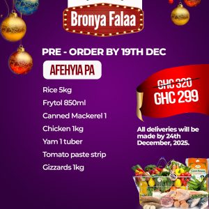 Afehyia Pa (Order by 19th December)