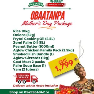 OBAATANPA PACKAGE Mother's Day