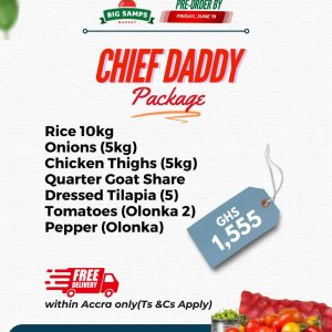 Chief Daddy Father's Day Package